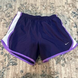 Nike Purple Athletic Tempo Shorts